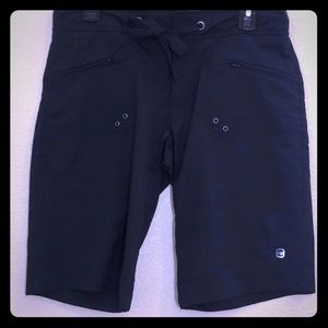 Free Country Womens Black Bermuda Board Shorts